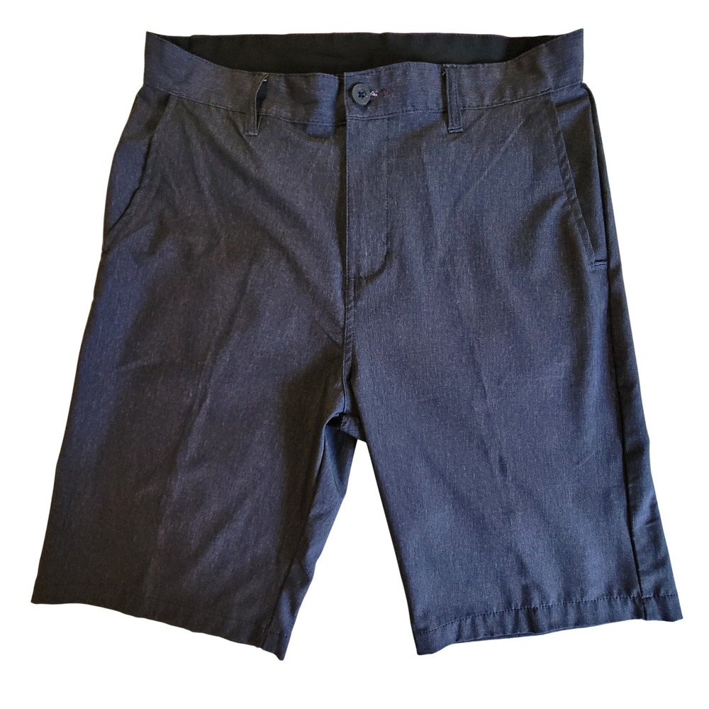 Ron Jon Surf Shop Hybrid Shorts Mens 31 Charcoal Grey Heathered‎ Walk Shorts